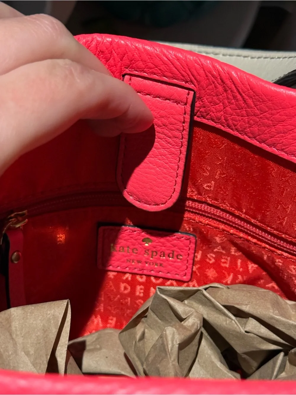 Kate Spade Houston Street Leo satchel